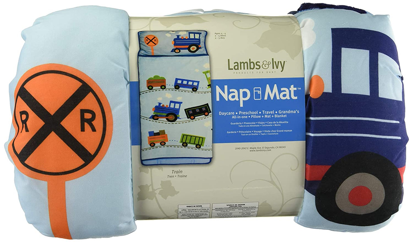 Lambs & Ivy Nap Mat - Train