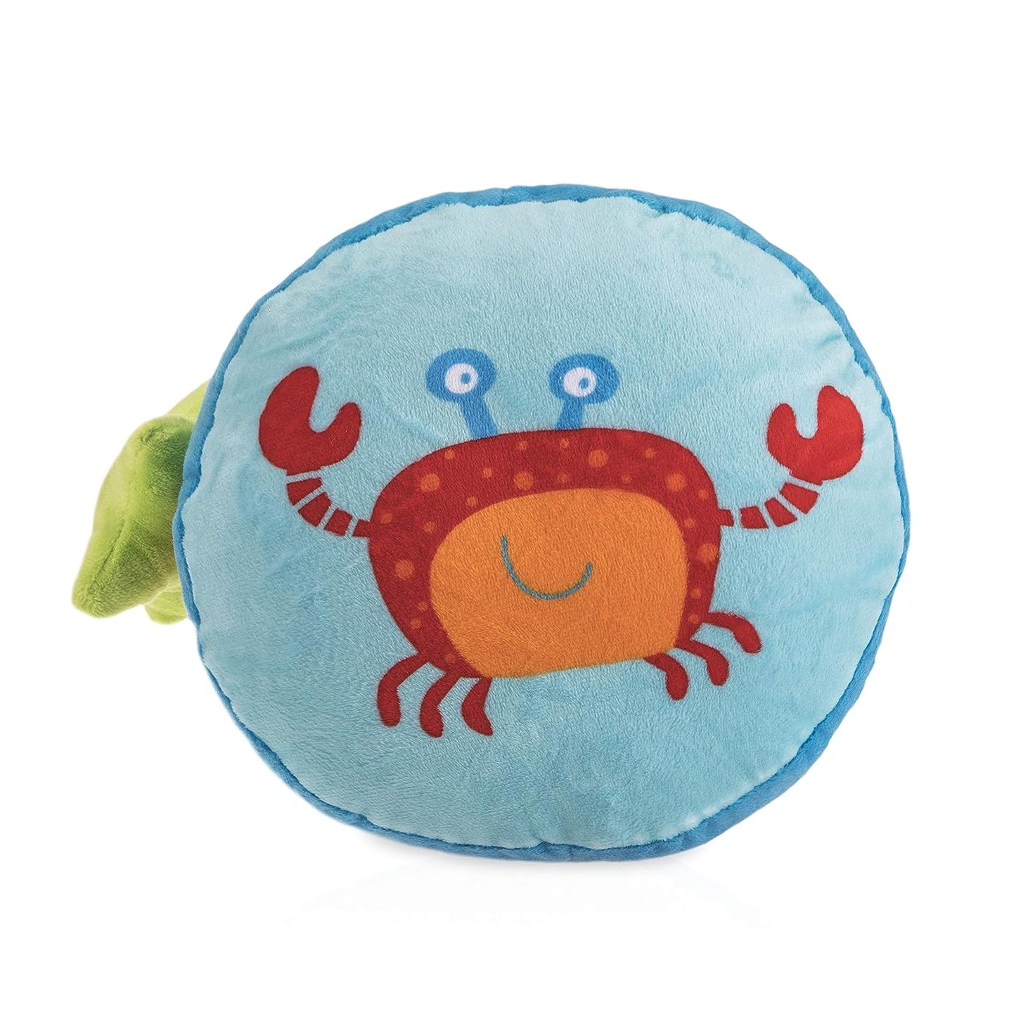 Nuby Tummy Time Discovery Almohada de felpa suave con juguetes