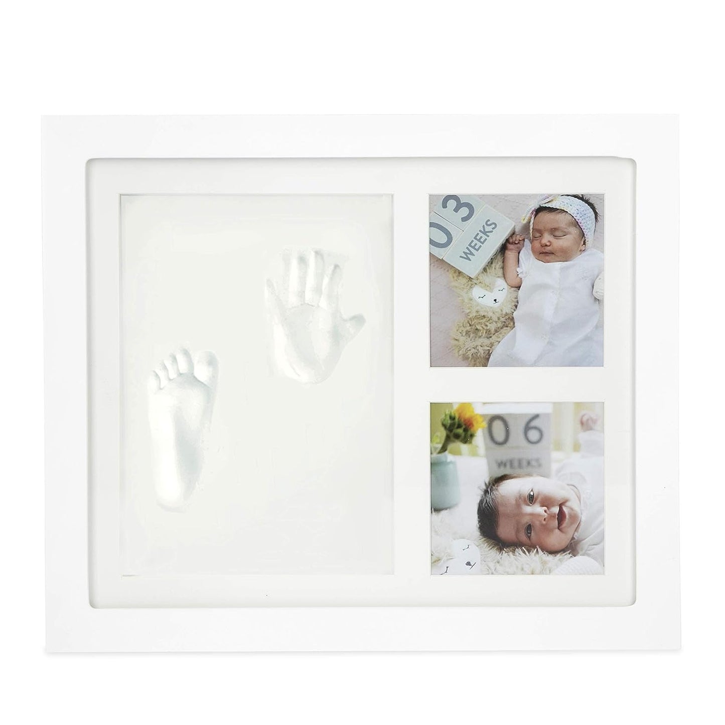 Nuby Baby Hand & Footprint Keepsake Frame Kit 0-3 Years