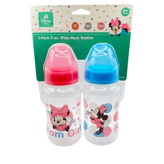 Baby King Wide Neck Bottles, 2 Pack