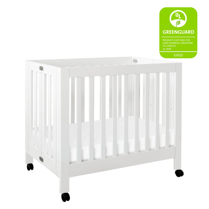 Babyletto Origami Mini Crib with Pad Included