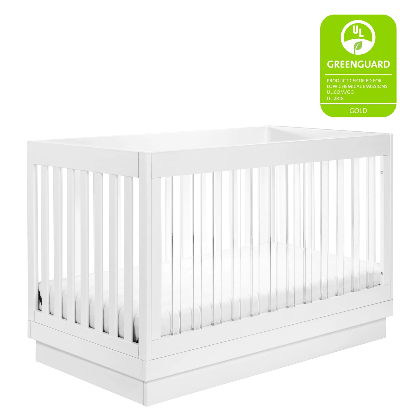 Berço conversível 3 em 1 Babyletto Harlow com kit de conversão para crianças