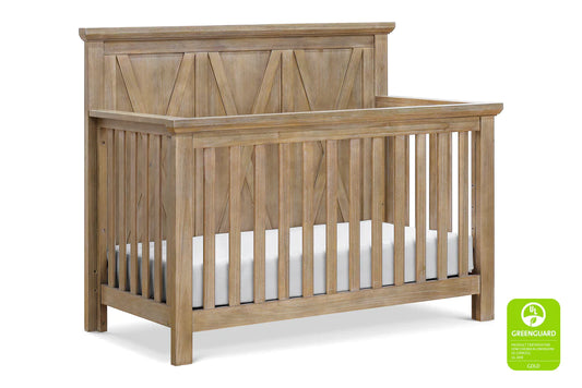 Monogram Emory Farmhouse 4-in-1 Convertible Crib