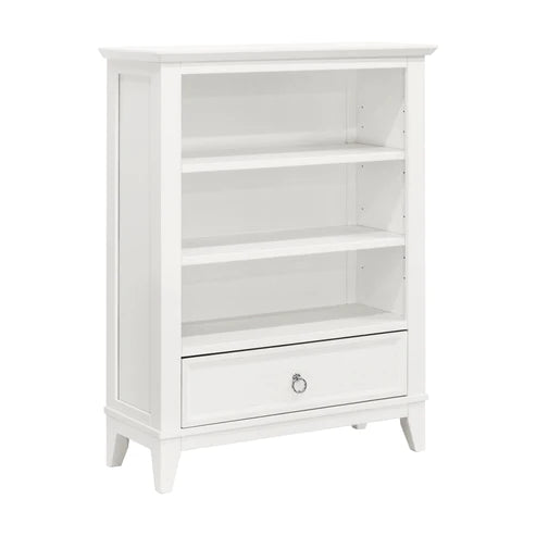 namesake Emma Regency Assembled Bookcase in Warm White