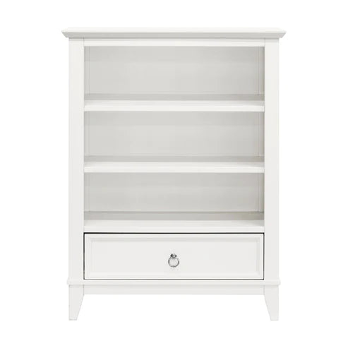 namesake Emma Regency Assembled Bookcase in Warm White