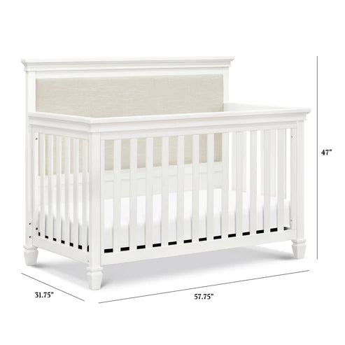 namesake Darlington 4-in-1 Convertible Crib in Warm White