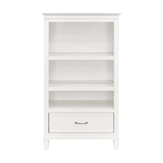 namesake Darlington Bookcase in Warm White