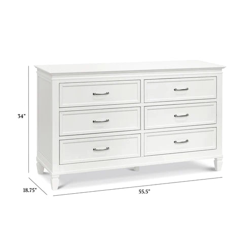 Namesake Darlington 6-Drawer Dresser in Warm White