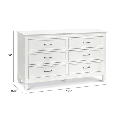 Namesake Darlington 6-Drawer Dresser in Warm White