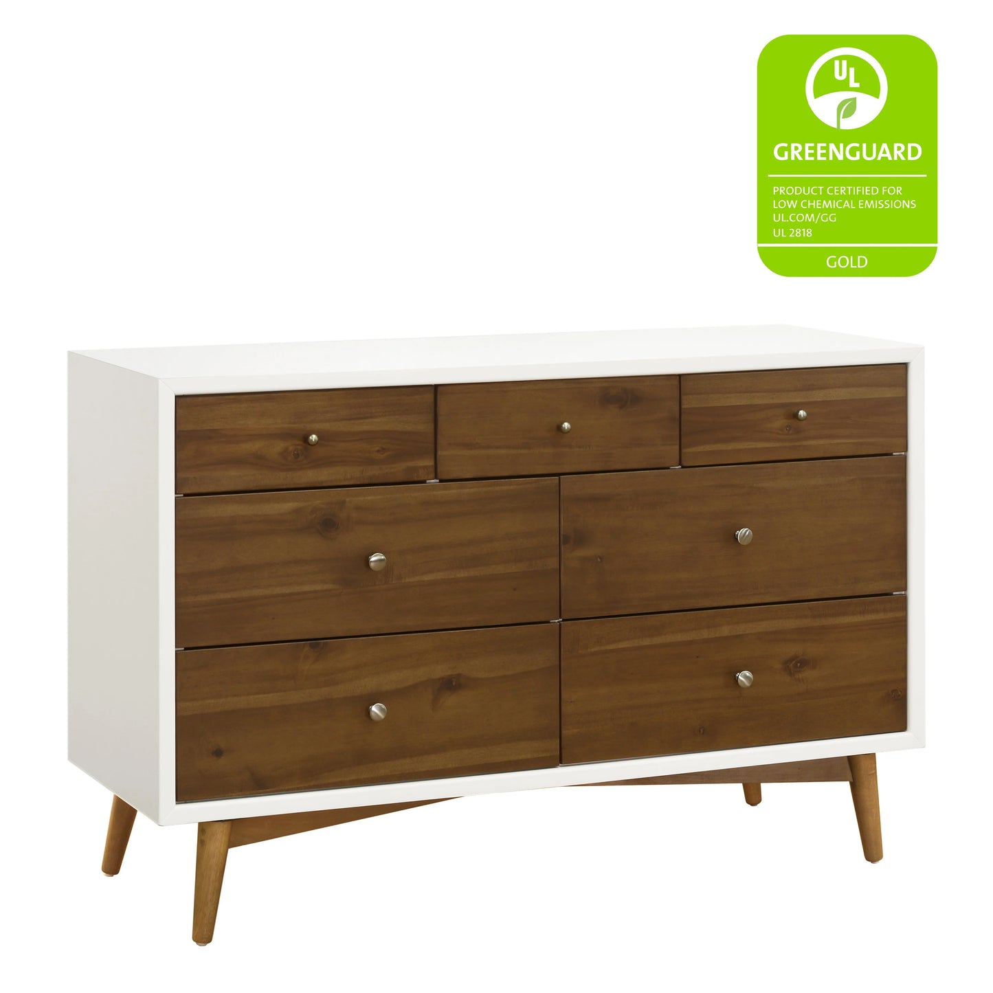 Babyletto Palma 7-Drawer Assembled Double Dresser