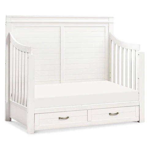 namesake Wesley Farmhouse 4-in-1 Convertible Storage Crib