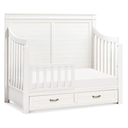 namesake Wesley Farmhouse 4-in-1 Convertible Storage Crib