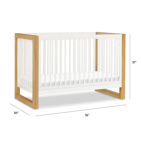 namesake Nantucket 3-in-1 Convertible Crib with Toddler Bed Conversion Kit