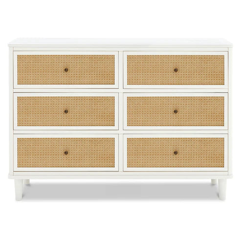 namesake Marin with Cane 6-Drawer Assembled Dresser