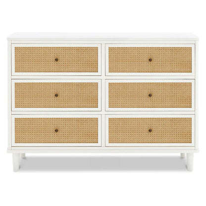 namesake Marin with Cane 6-Drawer Assembled Dresser