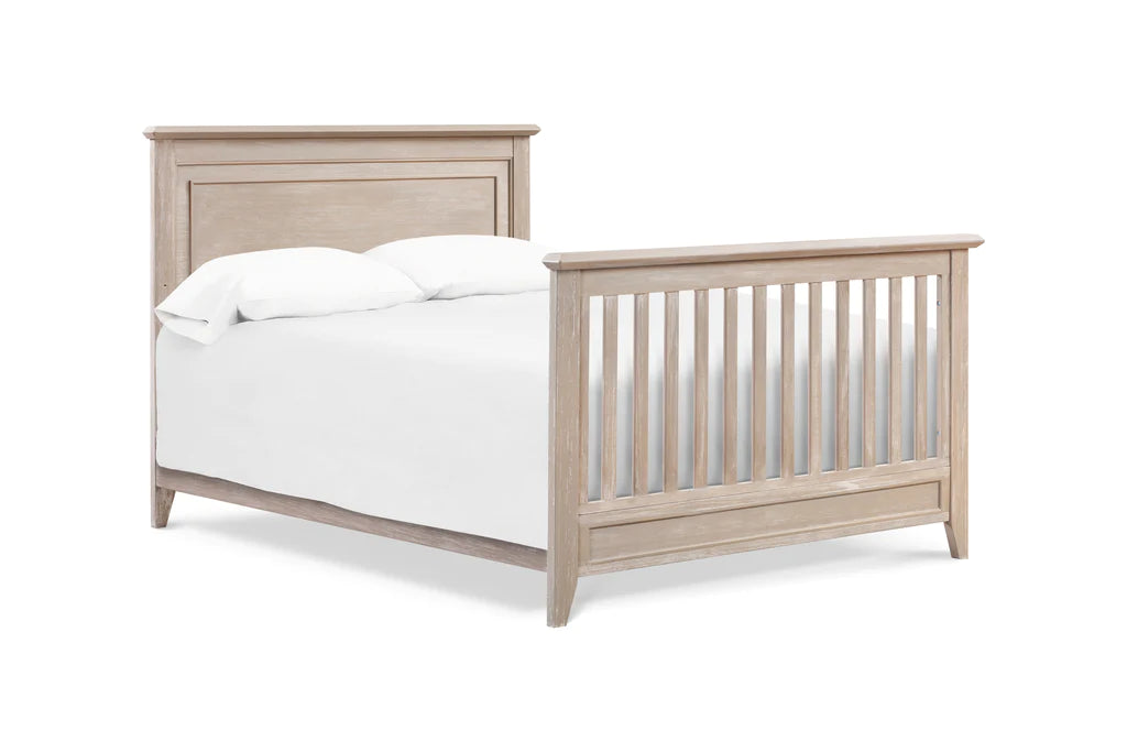 Monogram Beckett Rustic 4-in-1 Convertible Flat Top Crib in Sandbar