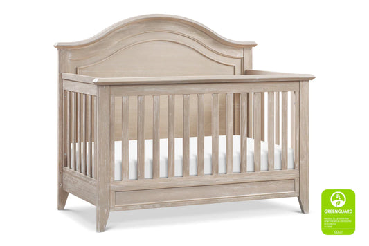 Monogram Beckett Rustic 4-in-1 Convertible Curve Top Crib