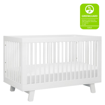 Cuna convertible 3 en 1 Babyletto Hudson con kit de conversión para niños pequeños