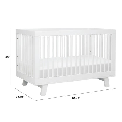 Babyletto Hudson 3-in-1 Convertible Crib with Toddler Conversion Kit