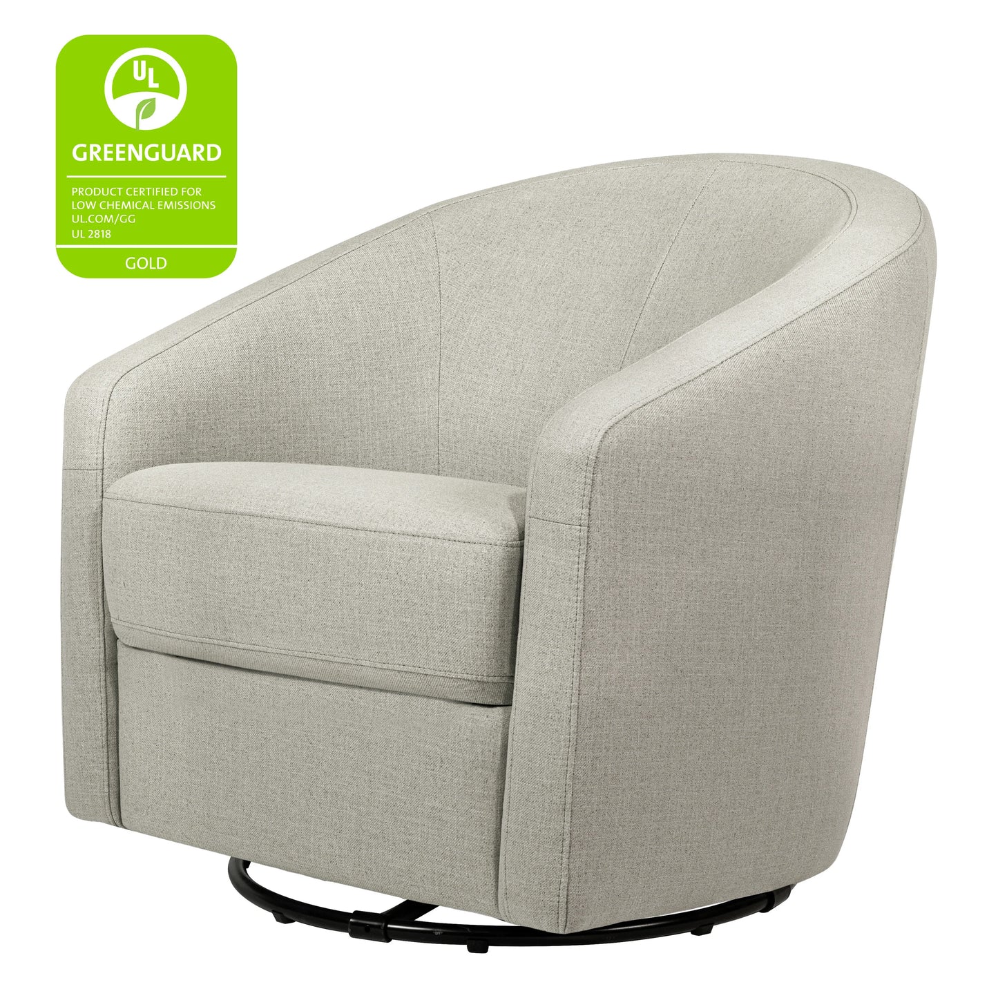 Babyletto Madison Swivel Glider in Eco-Performance Water Repellent & Stain Resistant Fabric