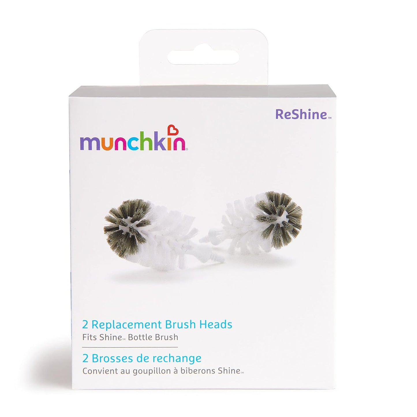 Recambios de cepillo para botellas de acero inoxidable Munchkin® Shine™ 