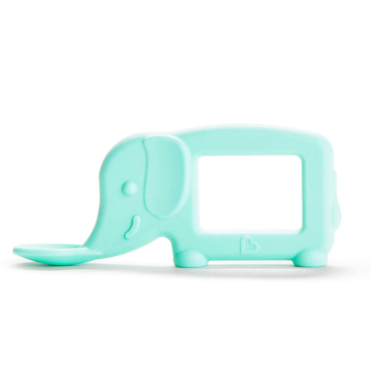 Colher para mordedor de silicone Munchkin® The Baby Toon™, elefante - menta 