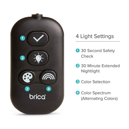 Brica® Night Light™ Pivot Baby in-Sight® Adjustable Car Mirror