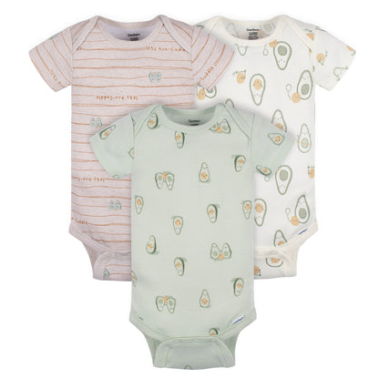 Gerber 3 Pack Onesies-Neutro