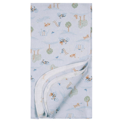 Gerber 4 Pack Flannel Receiving Blankets