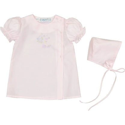 Conjunto de vestido de dia Feltman Brothers Preemie Lovebirds