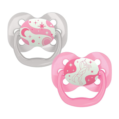 Dr Brown's Advantage Pacifier Stage 1 Glow in the Dark