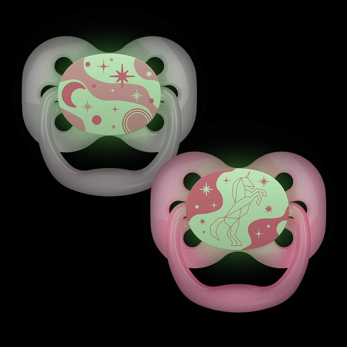 Dr Brown's Advantage Pacifier Stage 1 Glow in the Dark