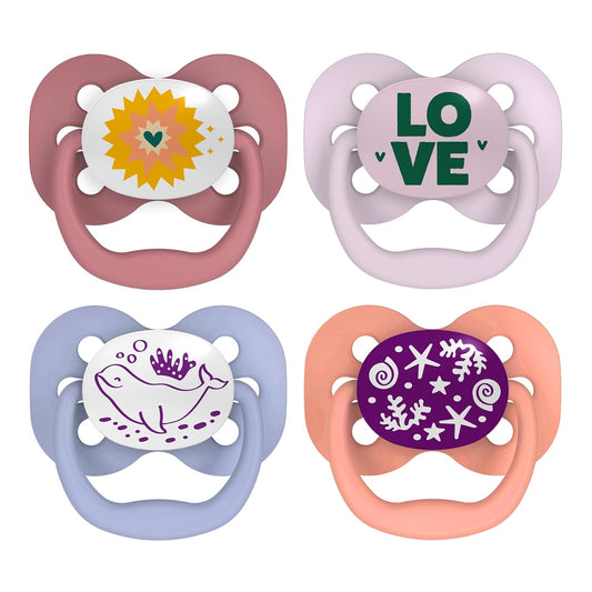 Dr Brown's Advantage Pacifier Stage 1 Glow in the Dark