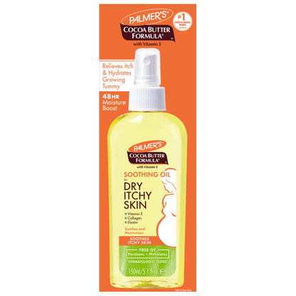 Palmer's Cocoa Butter Formula Soothing Oil for Dry, Itchy Skin