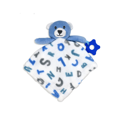 Rose Textiles Nunu Teether with Blanket - Bear