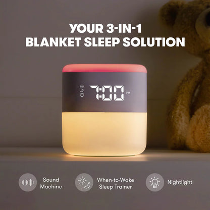 Fridababy 3-in-1 Sound Machine + Clock + Nightlight