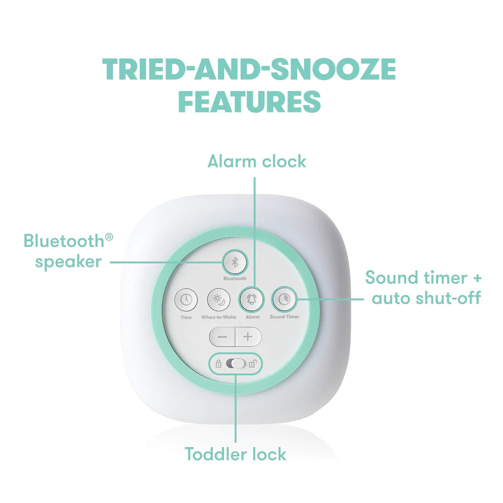 Fridababy Máquina de Sonido 3 en 1 + Reloj + Luz Nocturna