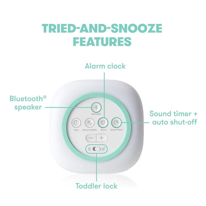 Fridababy Máquina de Sonido 3 en 1 + Reloj + Luz Nocturna