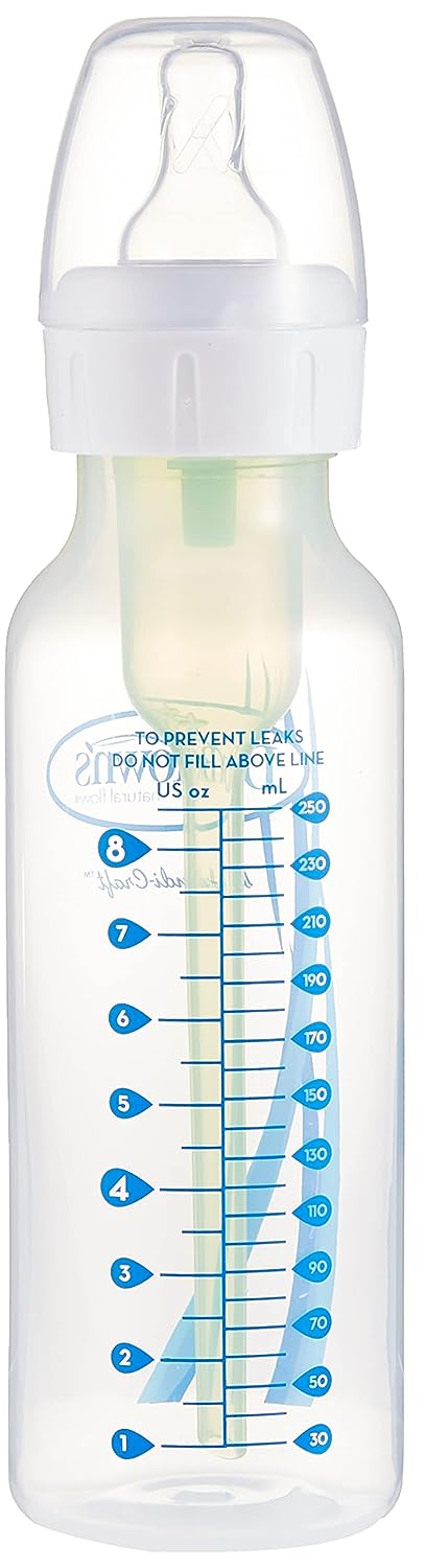 Dr. Brown's PP Options, paquete de 3 botellas estrechas, 8 oz, transparente