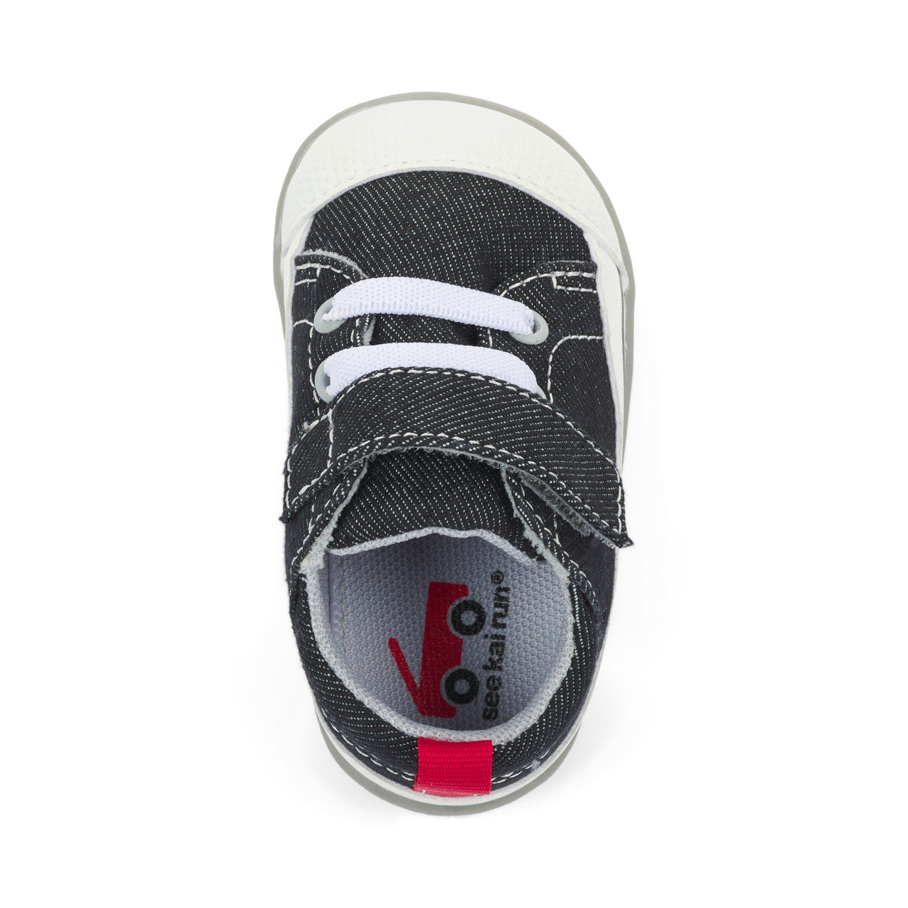 Stevie First Walker Shoes-Denim Black