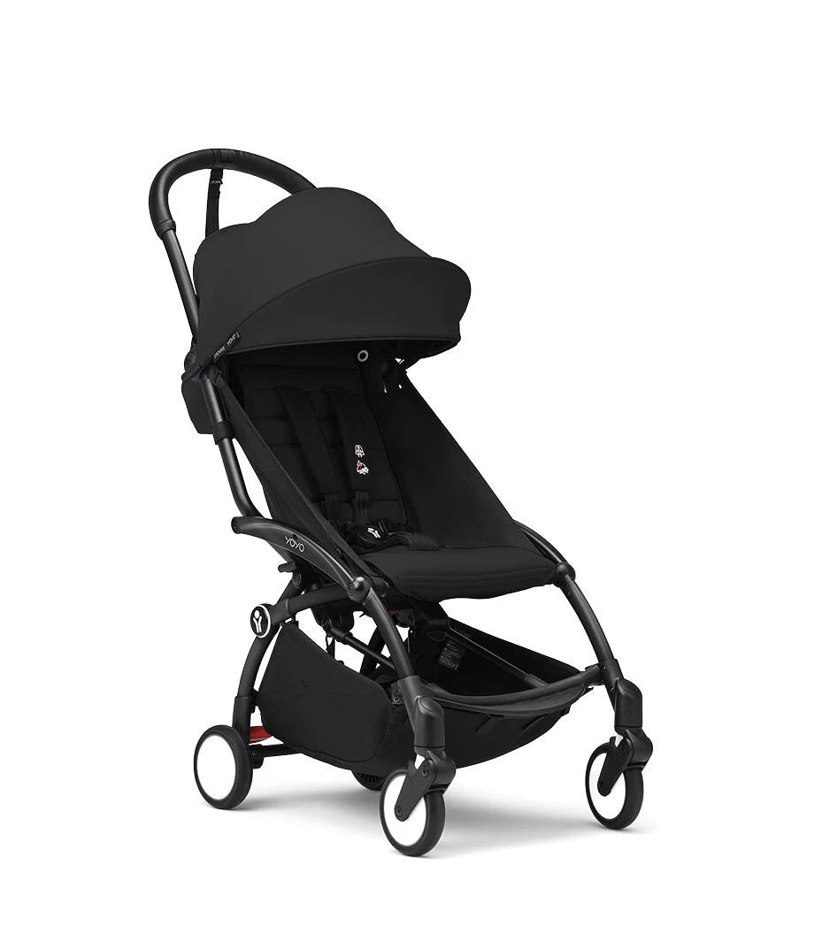 Stokke YOYO Newborn to Toddler Lightweight Black Stroller
