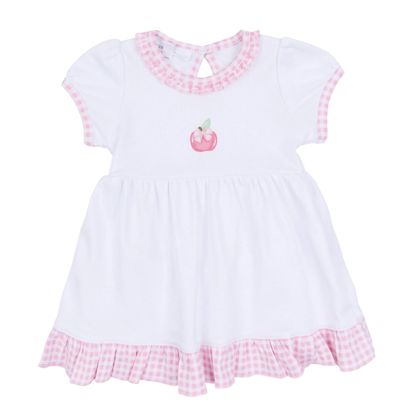 Magnolia Apple of my Eye Embroidered Short Sleeve Dress