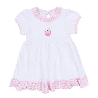 Magnolia Apple of my Eye Embroidered Short Sleeve Dress
