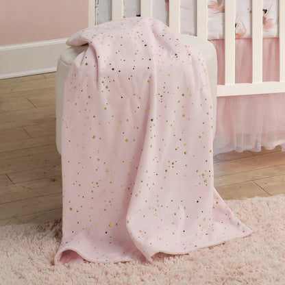 Ballerina Baby Pink 3-Piece Crib Bedding Set