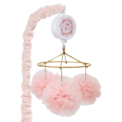 Secret Garden Pink Pom Pom Musical Mobile