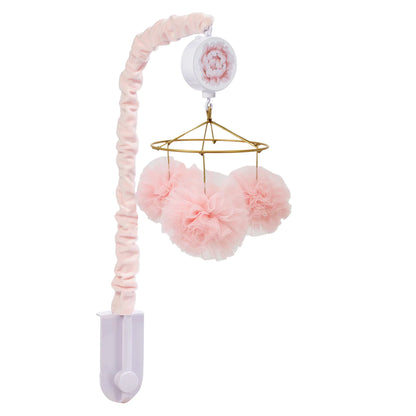 Secret Garden Pink Pom Pom Musical Mobile