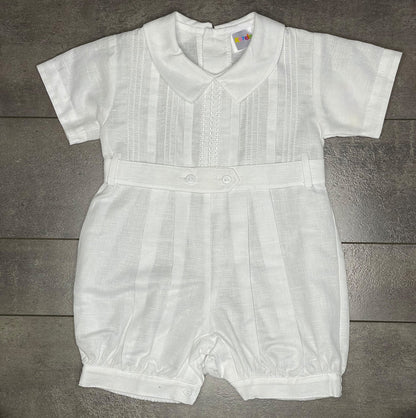 Karela Linen Bubble Romper