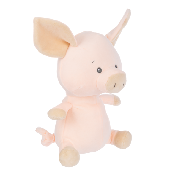 Ganz 9" Cuddle Me Pig with Rattle