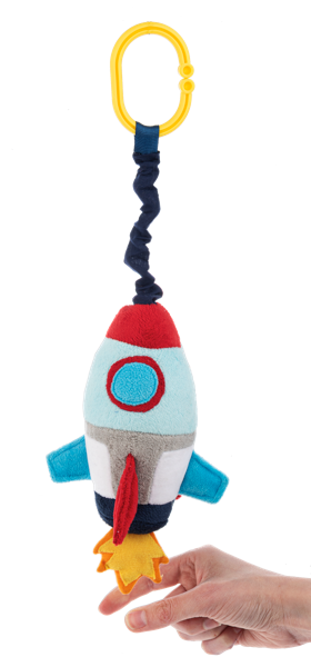 Ganz 8" Rocket Ship Skitter