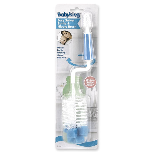 Baby King E-Z Swivel Bottle & Nipple Brush